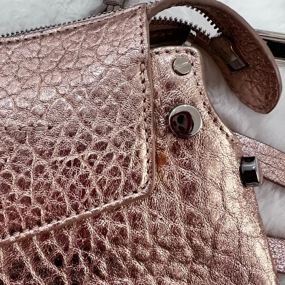 Jimmy Choo Women's Metallic Rose Gold bag - Picture 4 of 14